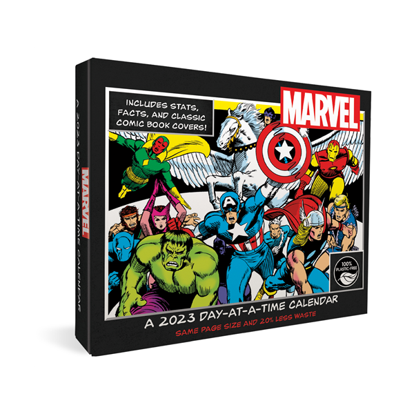 2023 Marvel - History of Marvel Day-at-a-Time Box Calendar