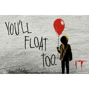 Trends International IT Movie Balloon Wall Poster 22.375 x 34 0.125 RP16333 
