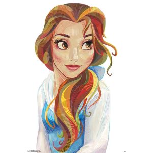 Disney Beauty And The Beast - Belle - Stylized