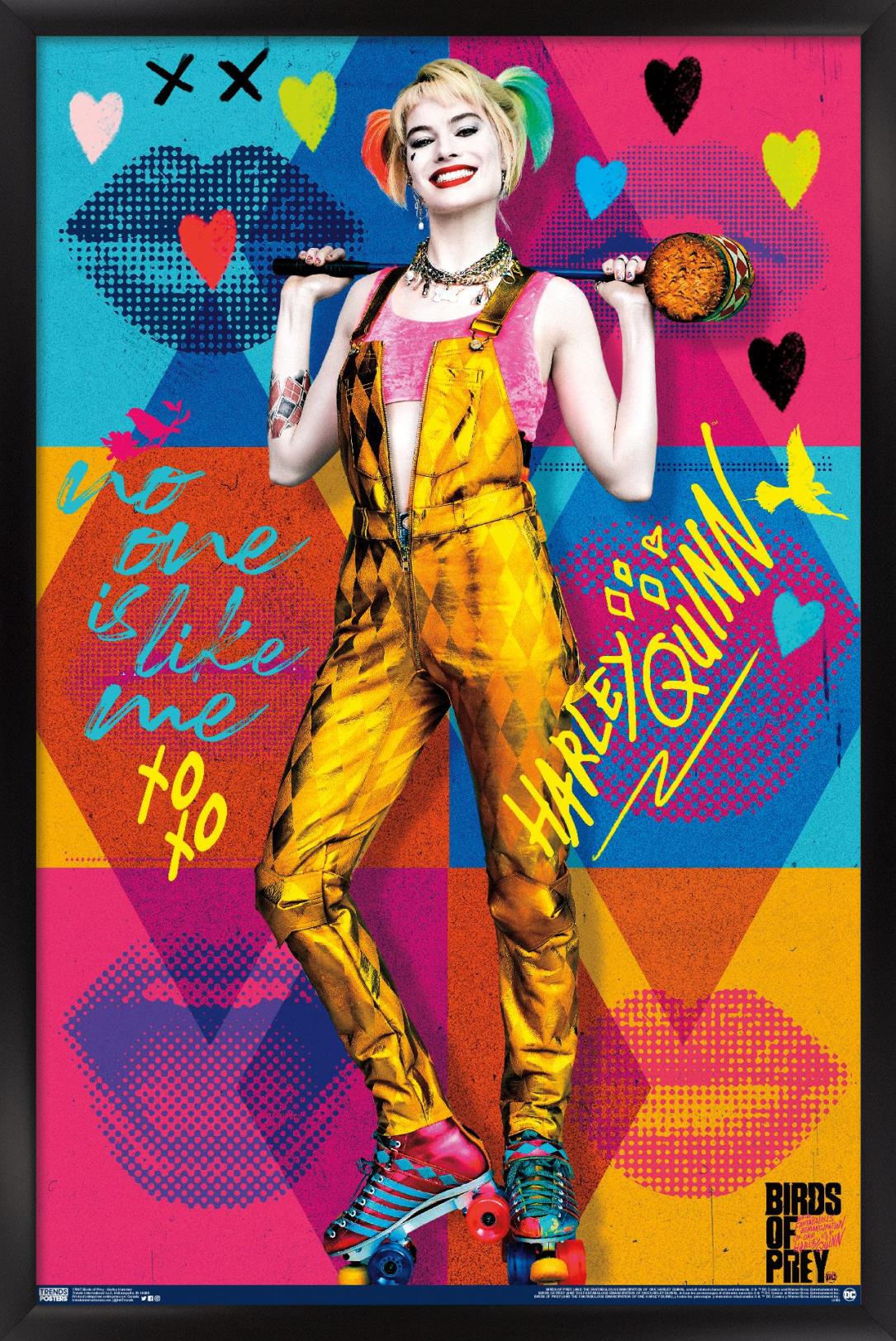 希少品　Herley Weir ハーレーウィアー　ポスターブックレット DC Comics Movie - Birds of Prey - Harley Quinn - Hammer Poster | eBay