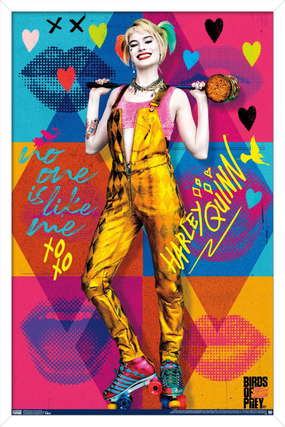 DC Comics Movie - Birds of Prey - Harley Quinn - Hammer Poster | eBay